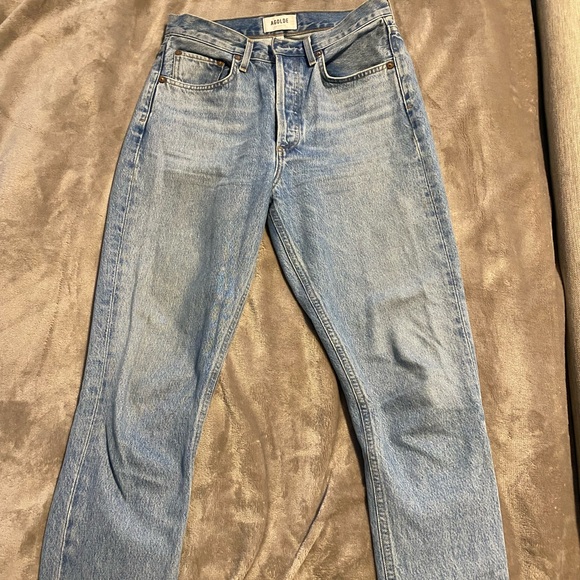 Riley High Rise Straight Crop - Picture 2 of 4